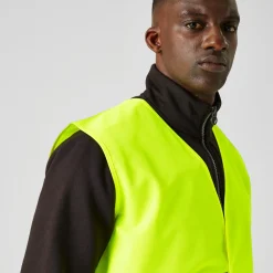 Men's Essential HI-VIS Easy Print Vest | Yellow