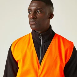 Men's Essential HI-VIS Easy Print Vest | Orange