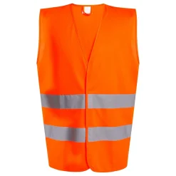 Men's Essential HI-VIS Easy Print Vest | Orange