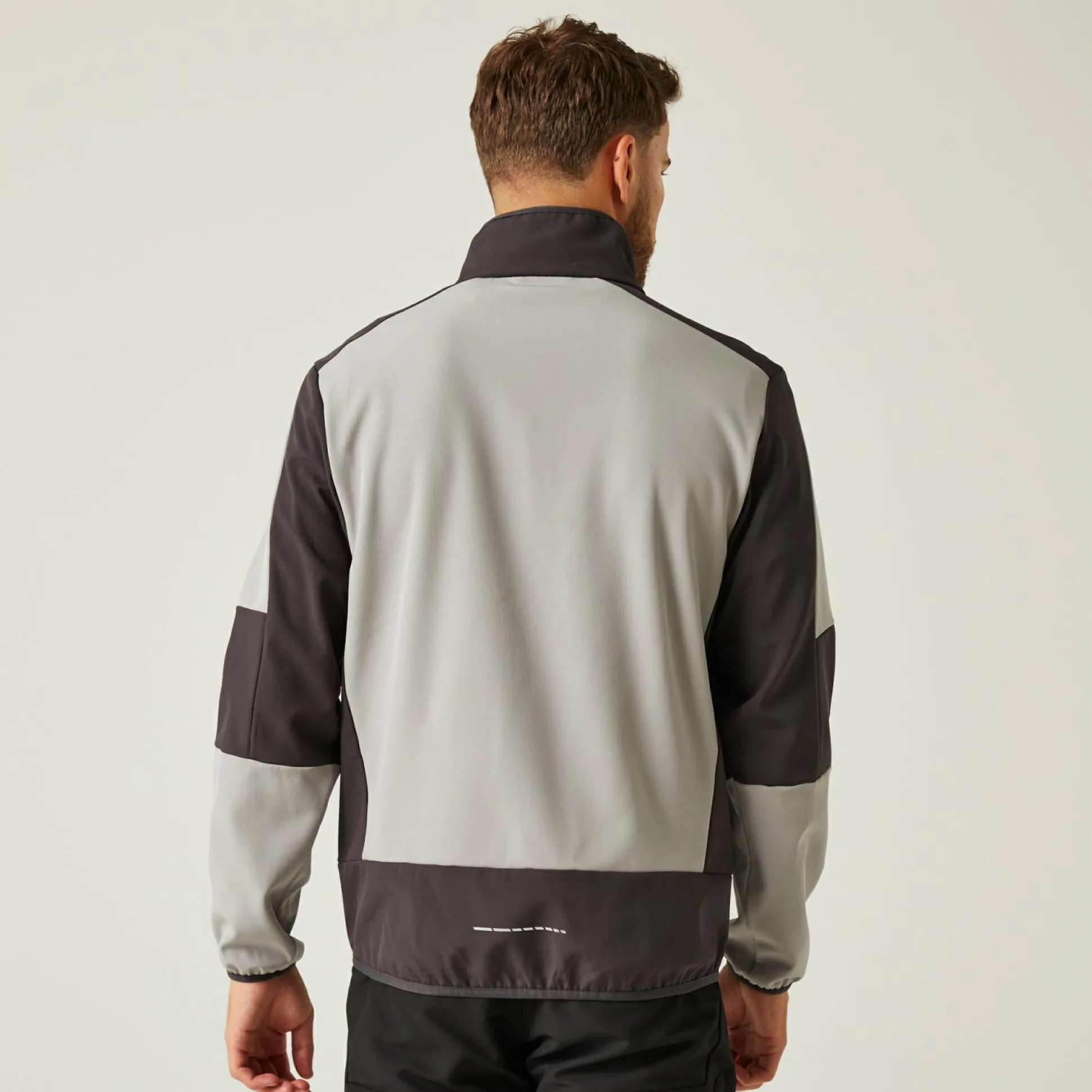 Men's E-Volve 2 Layer Softshell Jacket | Mineral Grey Ash