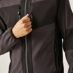 Men's E-Volve 2 Layer Softshell Jacket | Ash Black