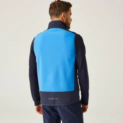 Men's E-Volve 2 Layer Softshell Bodywarmer | Strong Blue Navy