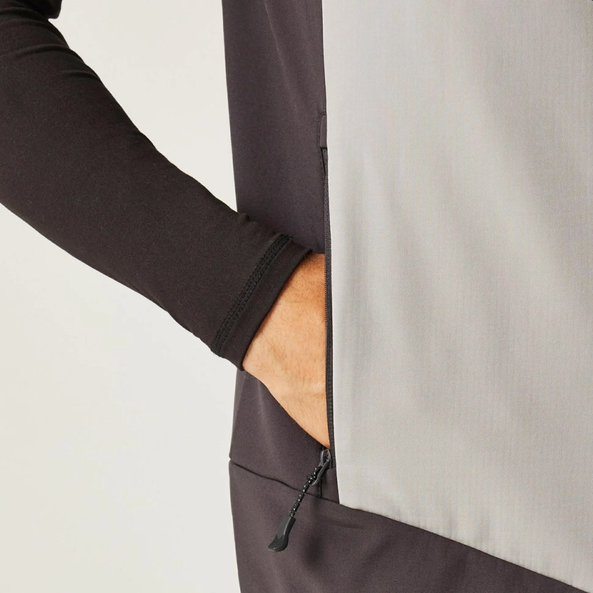 Men's E-Volve 2 Layer Softshell Bodywarmer | Mineral Grey Ash