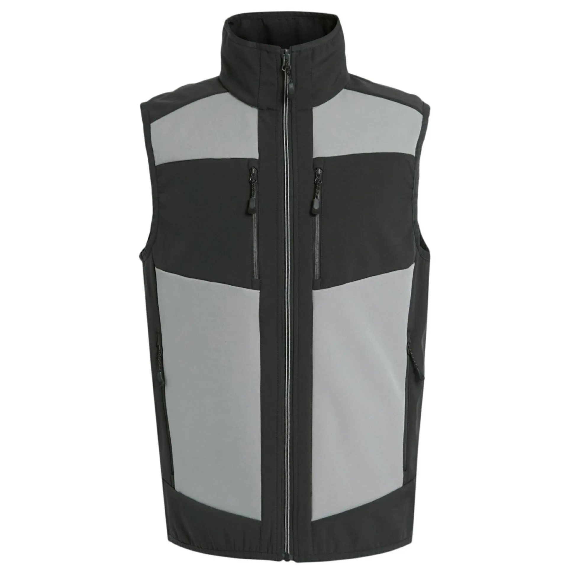 Men's E-Volve 2 Layer Softshell Bodywarmer | Mineral Grey Ash
