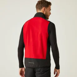 Men's E-Volve 2 Layer Softshell Bodywarmer | Classic Red Black
