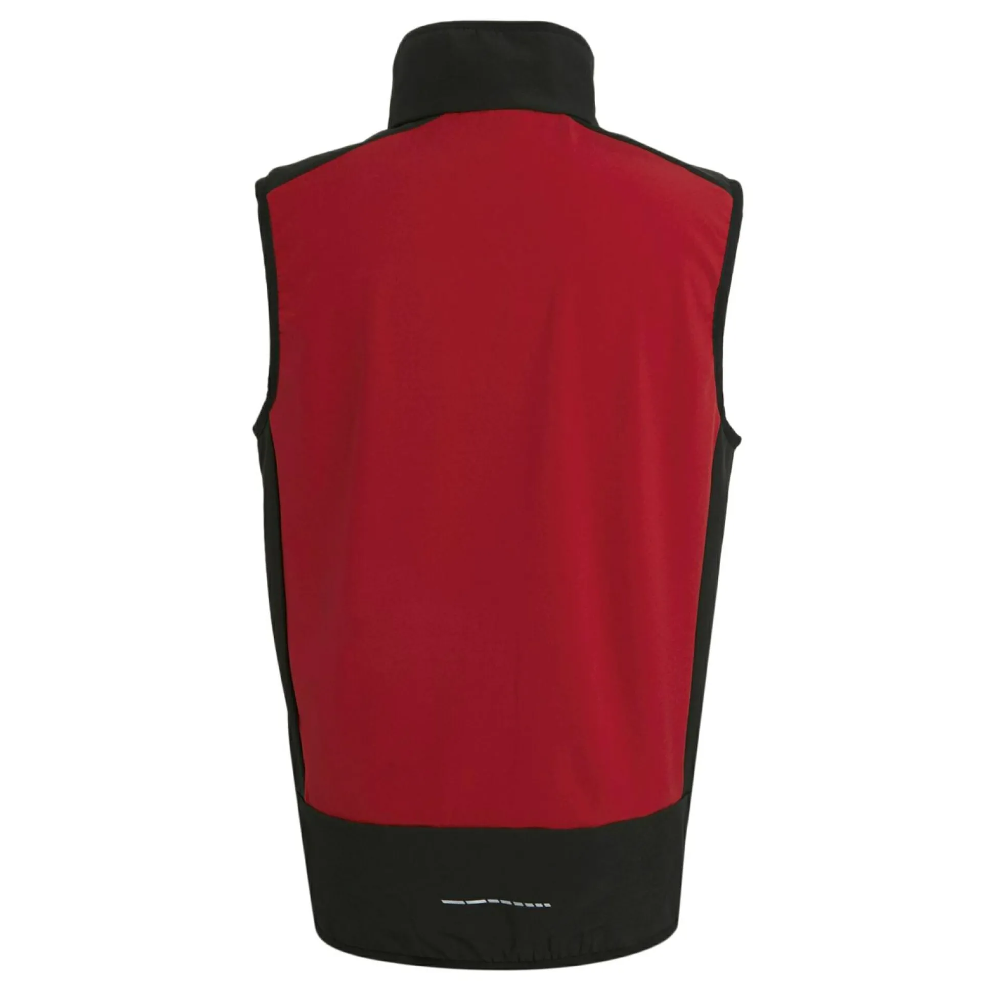 Men's E-Volve 2 Layer Softshell Bodywarmer | Classic Red Black
