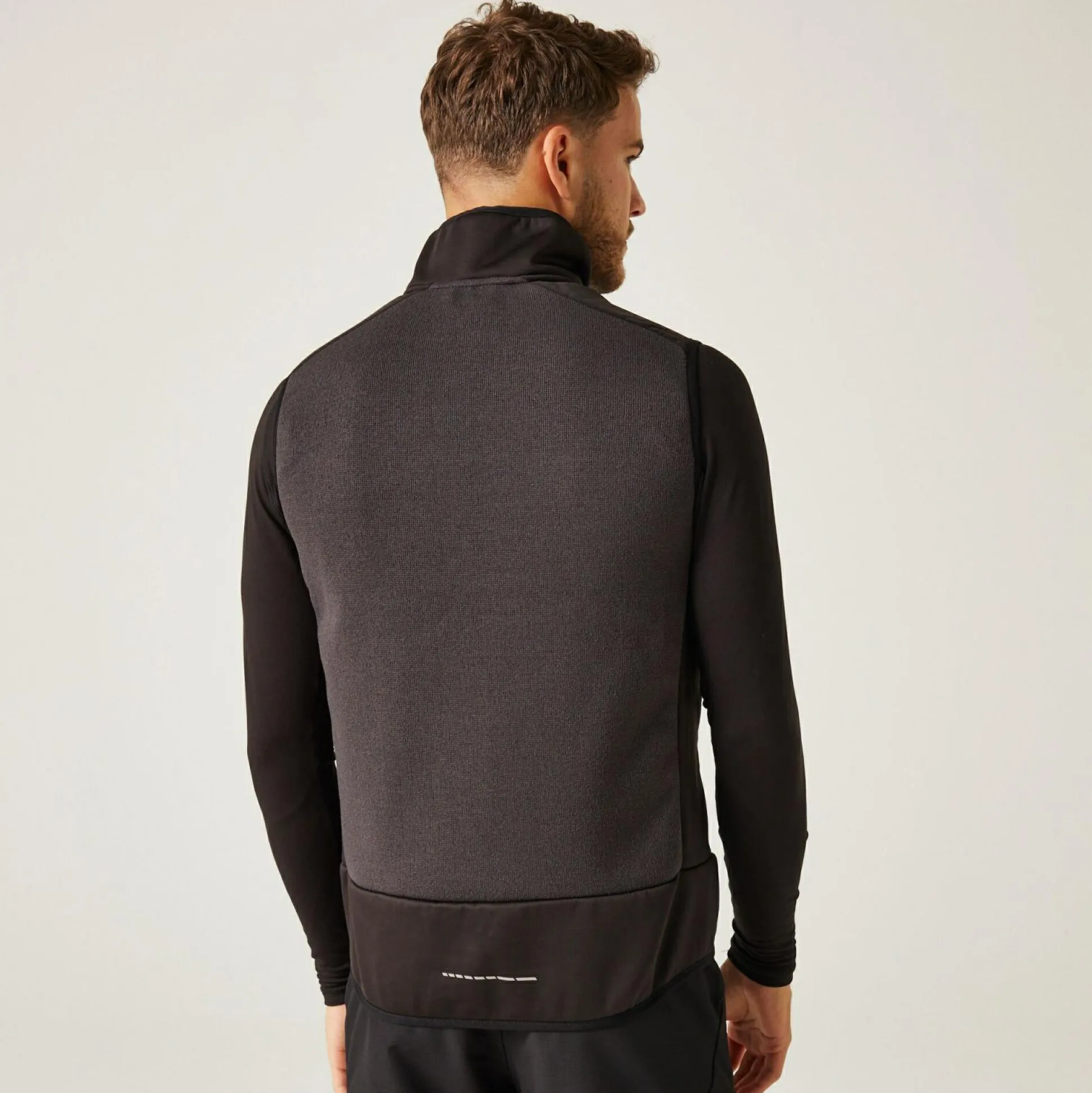 Men's E-Volve Stretch Bodywarmer | Ash Black