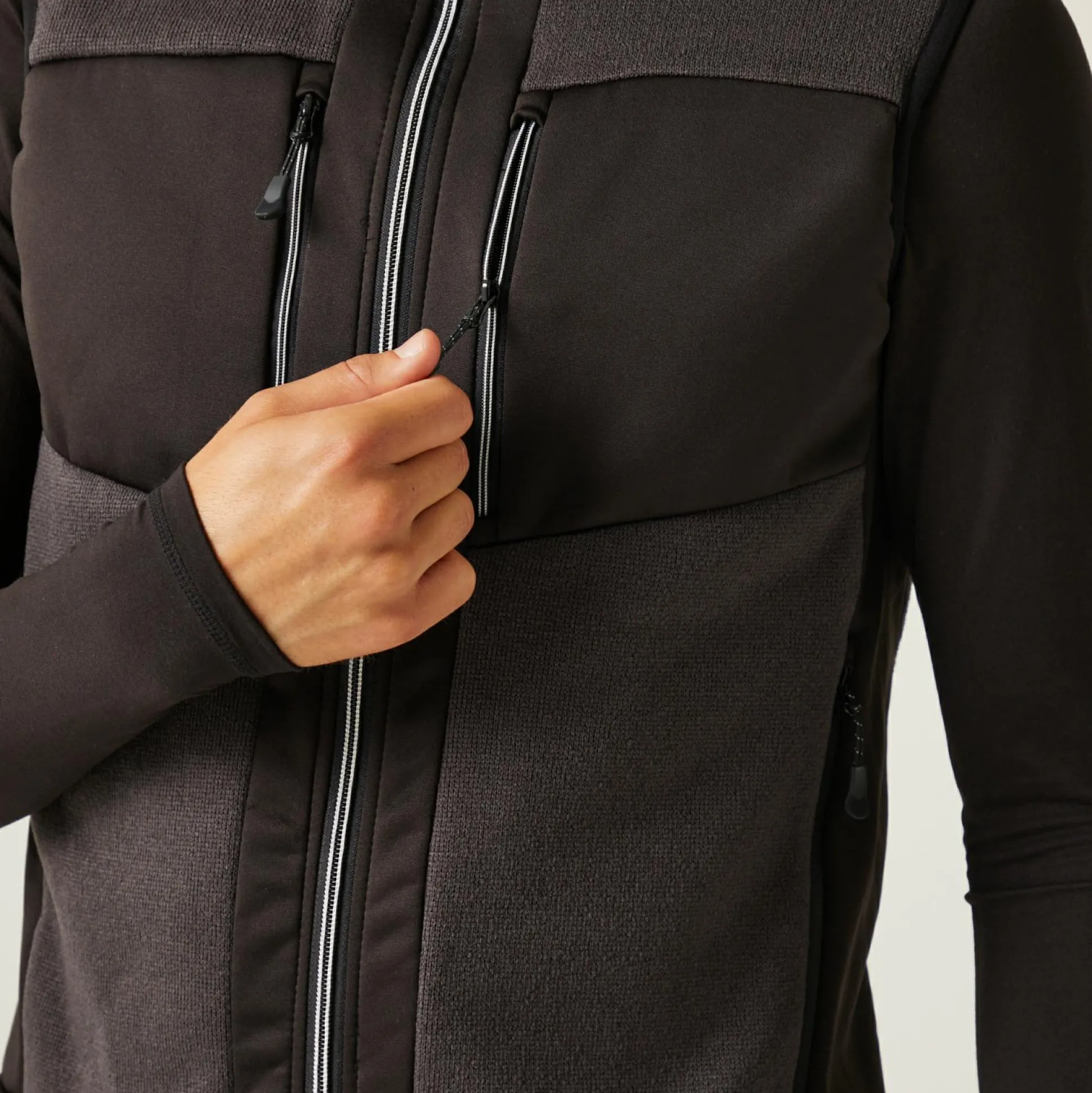 Men's E-Volve Stretch Bodywarmer | Ash Black