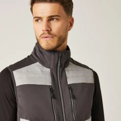 Men's E-Volve Thermal Hybrid Bodywarmer | Mineral Grey Ash