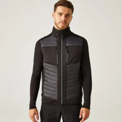 Men's E-Volve Thermal Hybrid Bodywarmer | Ash Black
