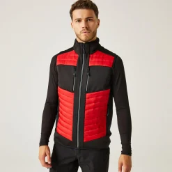 Men's E-Volve Thermal Hybrid Bodywarmer | Classic Red Black