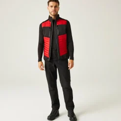 Men's E-Volve Thermal Hybrid Bodywarmer | Classic Red Black