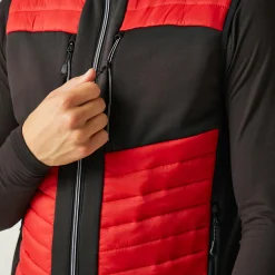 Men's E-Volve Thermal Hybrid Bodywarmer | Classic Red Black