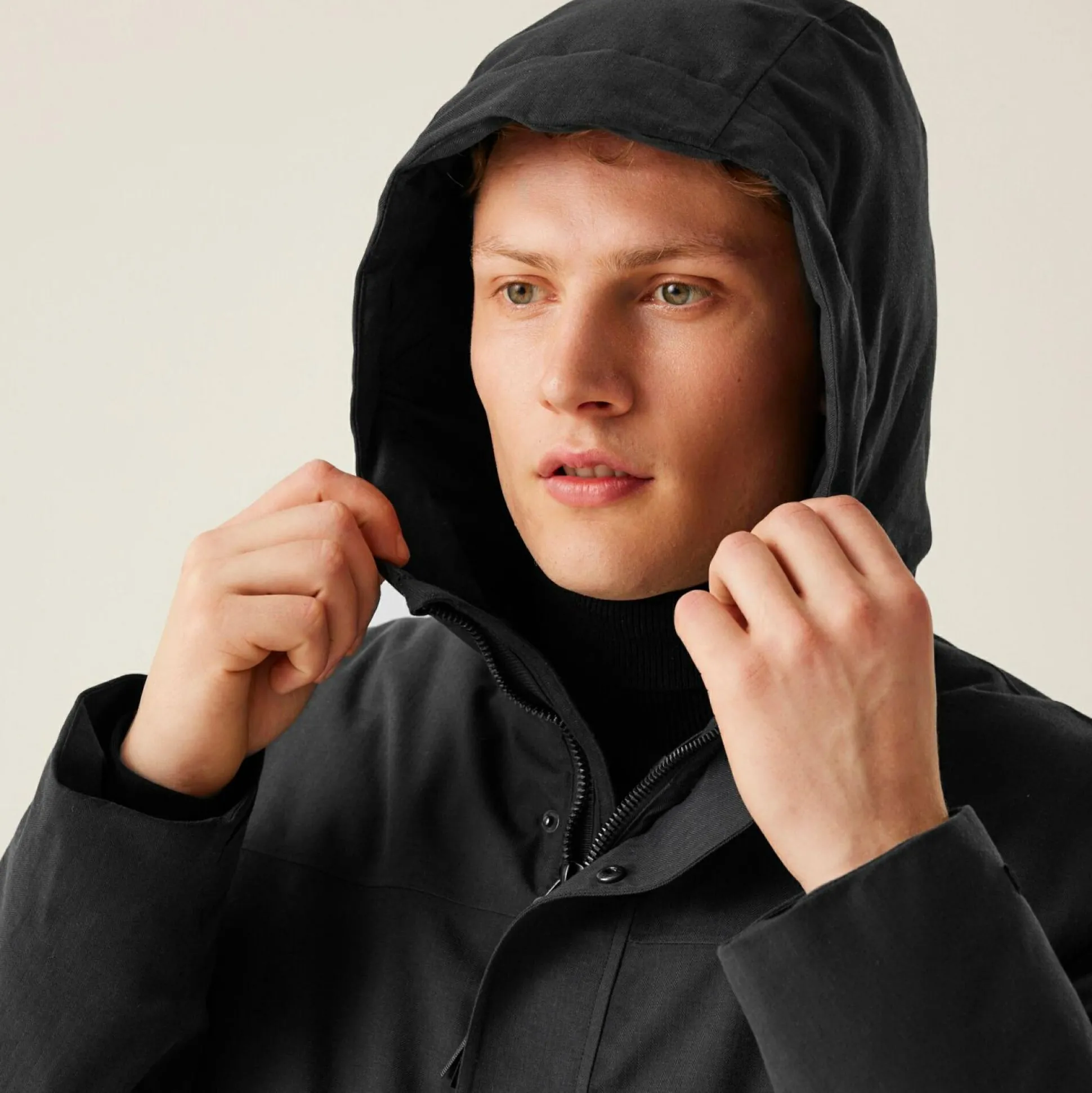 Men's Ezdale Waterproof Insulated Jacket | Black Marl Black
