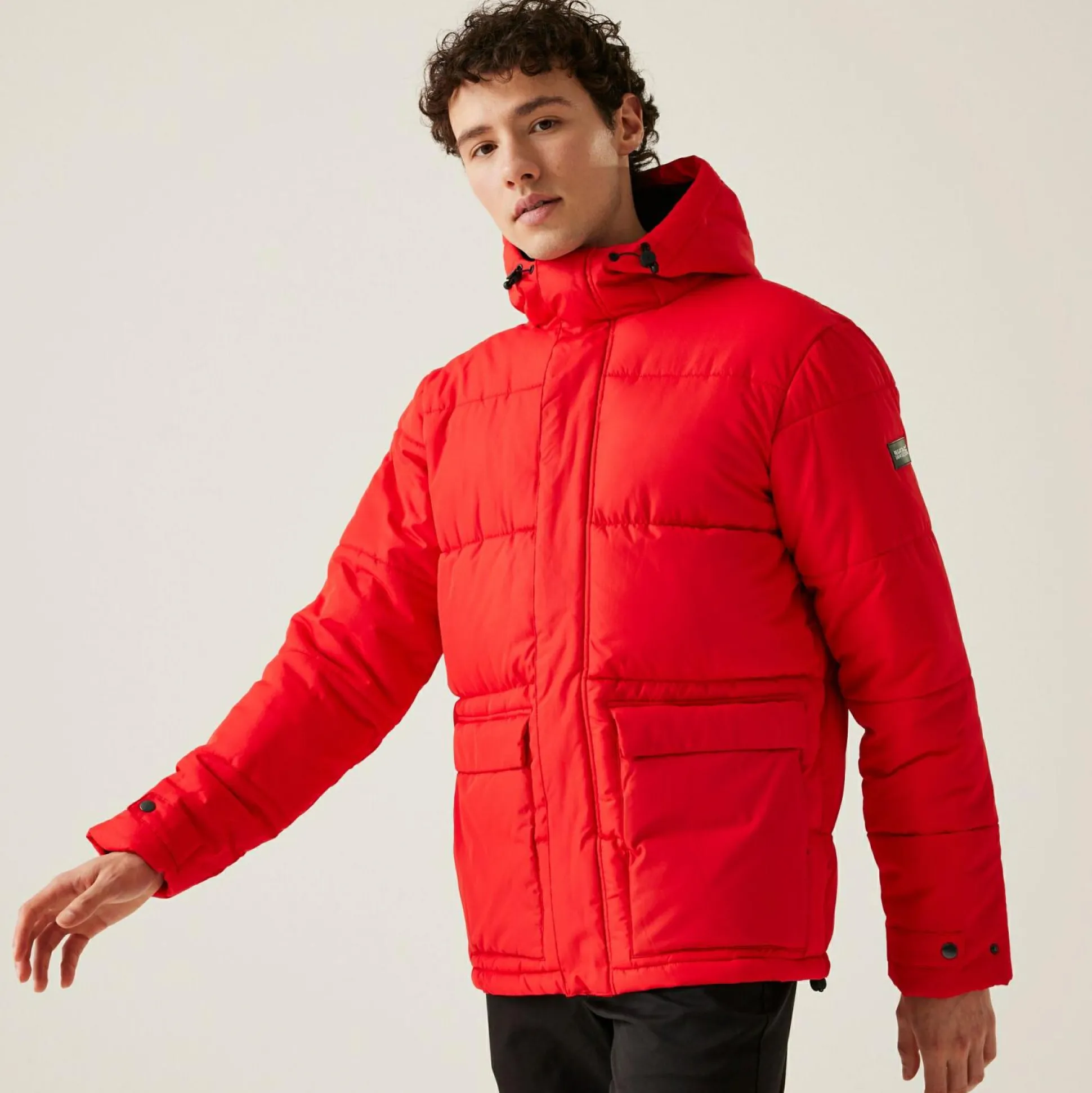 Men's Falkner Baffled Jacket | High Risk Red