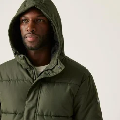 Men's Falkner Baffled Jacket | Dark Khaki