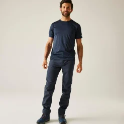 Men's Fenton Softshell Walking Trousers | Navy Blue