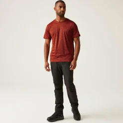 Men's Fingal Edition Marl T-Shirt | Tangerine Tango