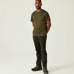 Men's Fingal Edition Marl T-Shirt | Nephrite Green