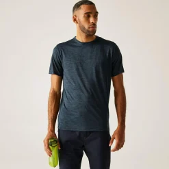 Men's Fingal Edition Marl T-Shirt | Navy Blue