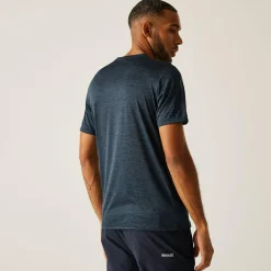 Men's Fingal Edition Marl T-Shirt | Navy Blue