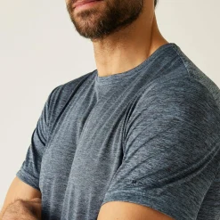 Men's Fingal Edition Marl T-Shirt | Blue