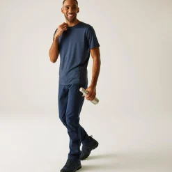 Men's Fingal Edition Marl T-Shirt | Navy Blue