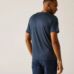 Men's Fingal Edition Marl T-Shirt | Navy Blue