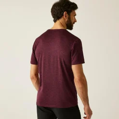 Men's Fingal Edition Marl T-Shirt | Dark Maroon