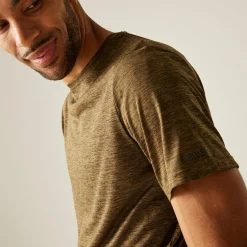Men's Fingal Edition Marl T-Shirt | Brown