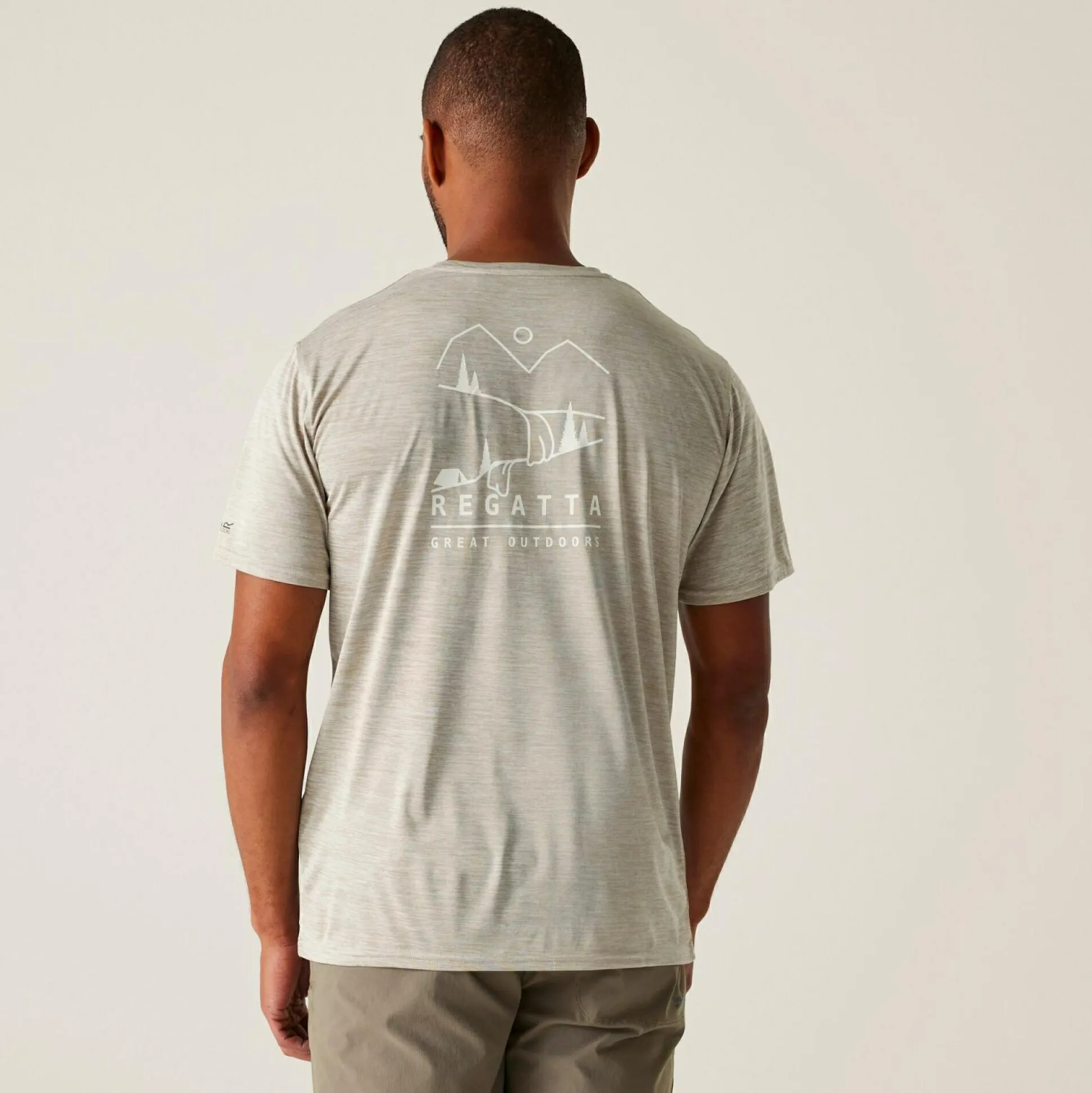 Men's Fingal IX T-Shirt | Golden Sand Marl