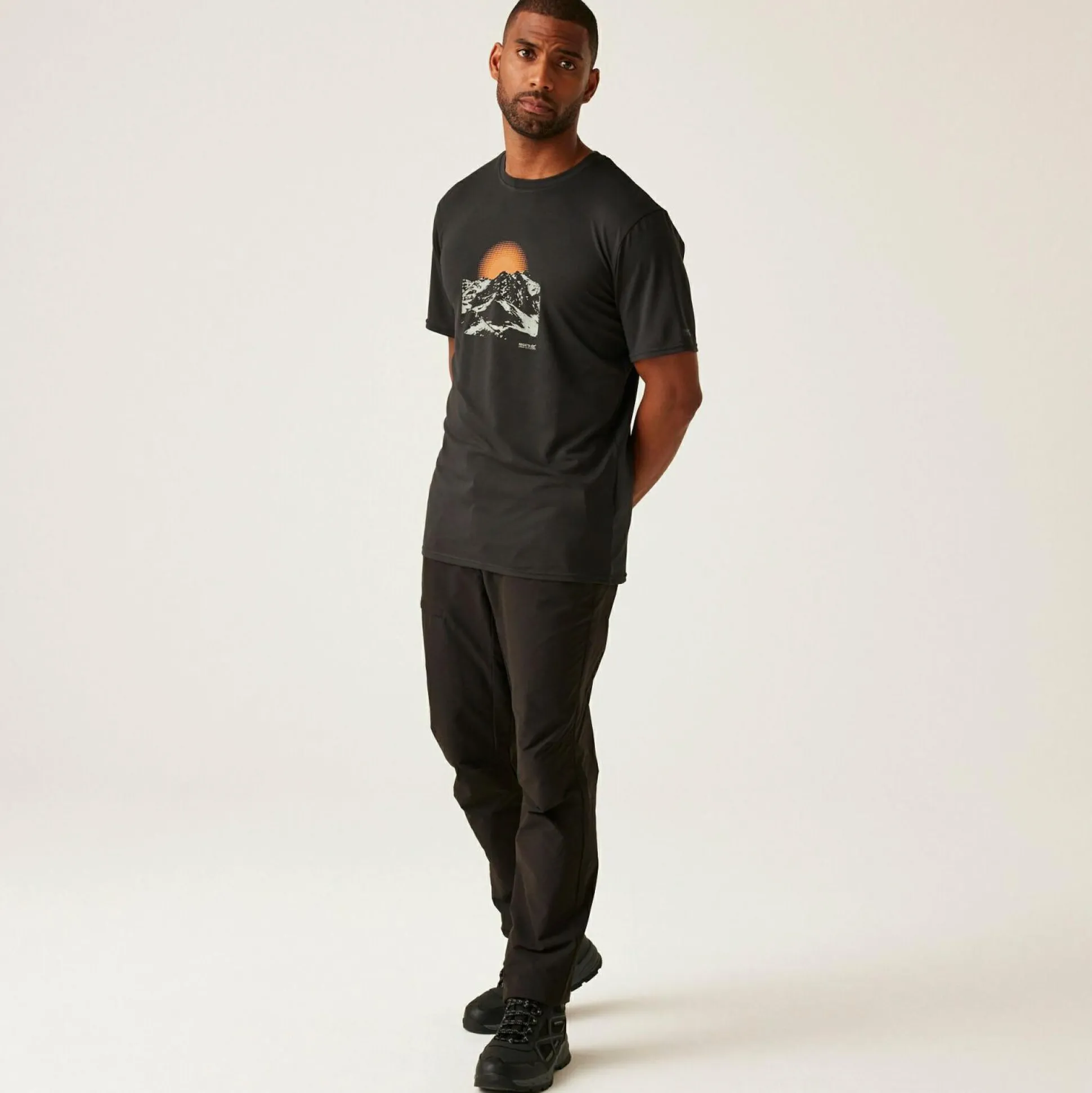 Men's Fingal Stretch T-shirt | Ash