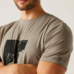 Men's Fingal Stretch T-shirt | Golden Sand