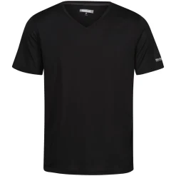 Men's Fingal V-Neck T-Shirt | Black