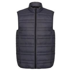 Men's Firedown Down Touch Insulated Bodywarmer | Seal Grey Black