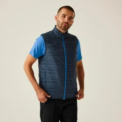 Men's Firedown Down Touch Insulated Bodywarmer | Navy French Blue