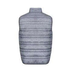 Men's Firedown Down Touch Insulated Bodywarmer | Grey Marl Black