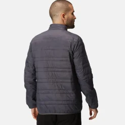 Men's Firedown Down Touch Insulated Jacket | Seal Grey Black