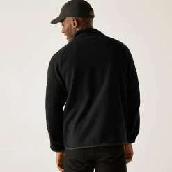 Men's Frankie Borg Full Zip Fleece | Black Night