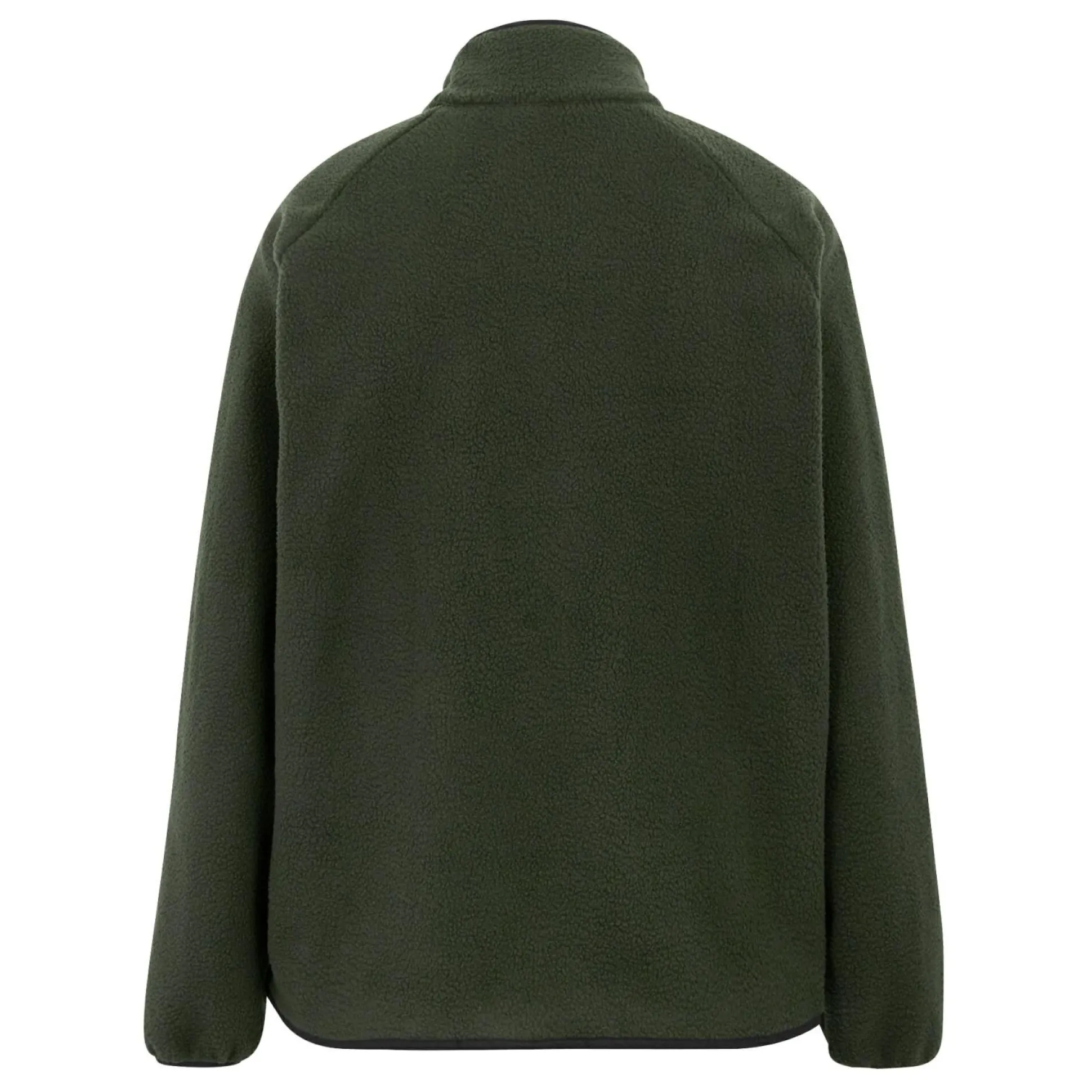 Men's Frankie Borg Full Zip Fleece | Dark Khaki