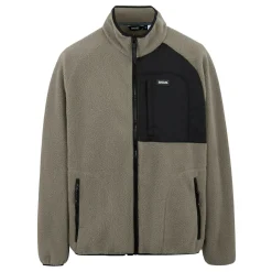 Men's Frankie Borg Full Zip Fleece | Brown