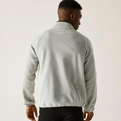 Men's Frankie Borg Half Zip Fleece | Grey