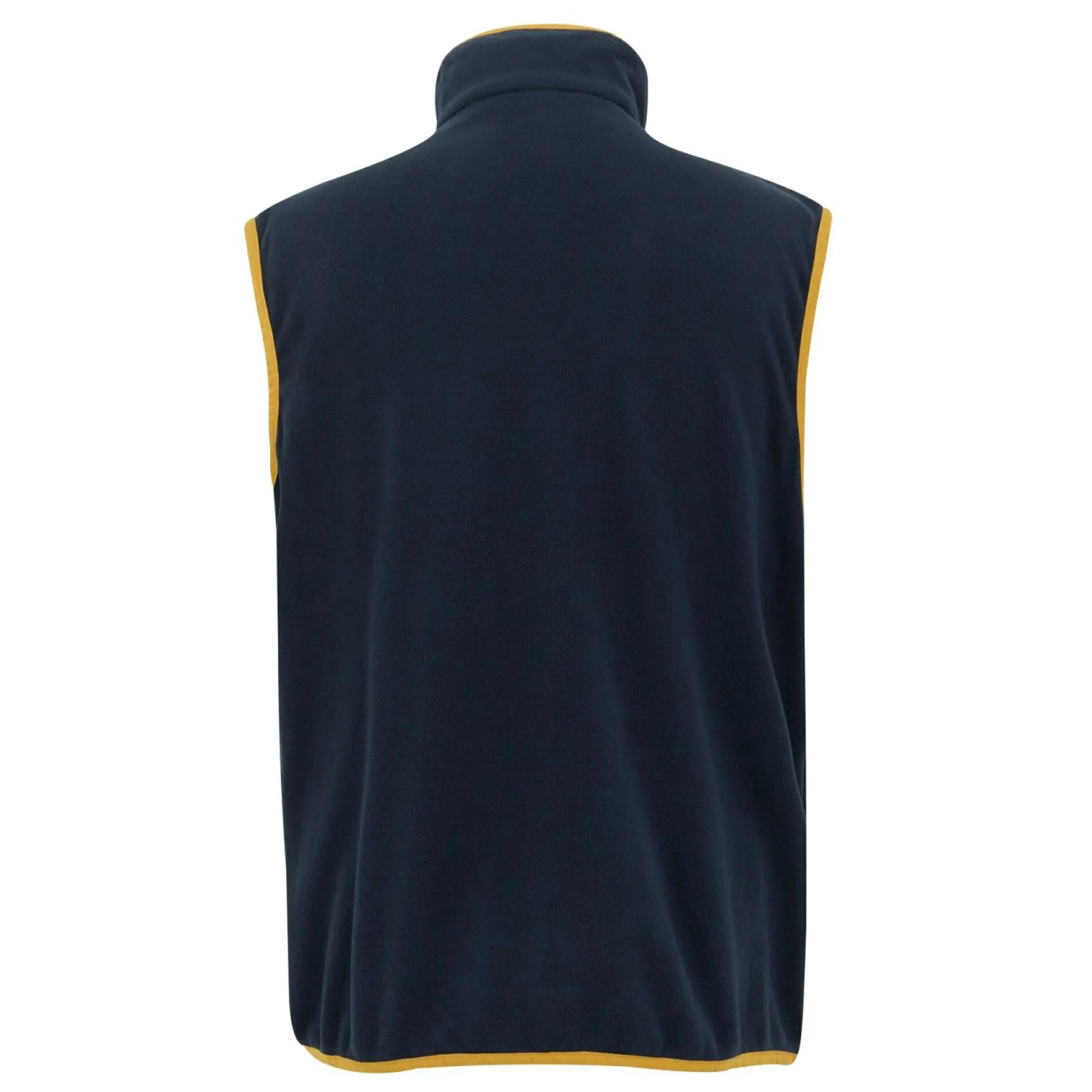 Men's Frankie Fleece Gilet | Navy Mustard