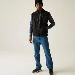 Men's Frankie Fleece Gilet | Black
