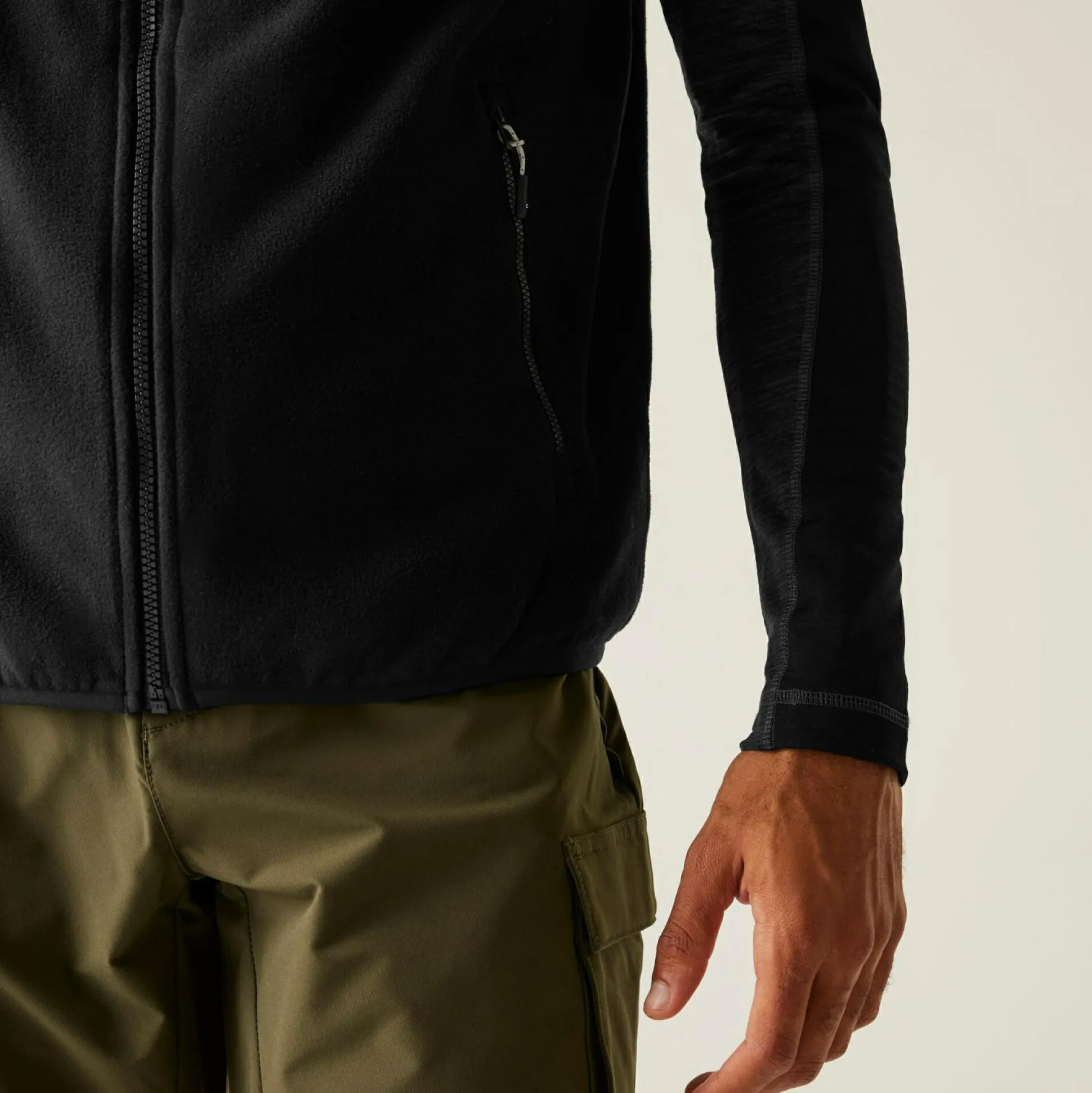 Men's Frankie Fleece Gilet | Black