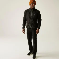 Men's Frankie Full Zip Fleece | Black