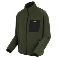 Men's Frankie Full Zip Fleece | Dark Khaki