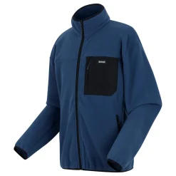 Men's Frankie Full Zip Fleece | Indigo Blue