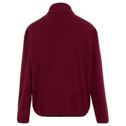 Men's Frankie Full Zip Fleece | Dark Maroon