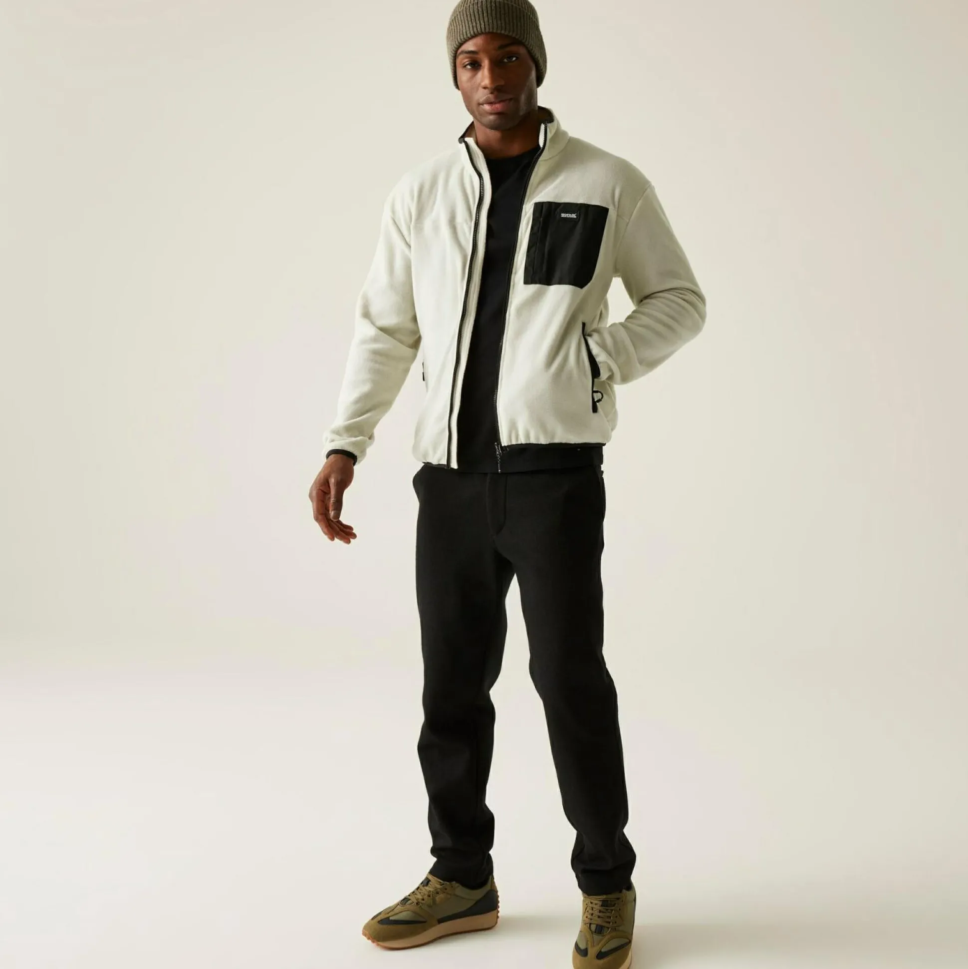 Men's Frankie Full Zip Fleece | Grey